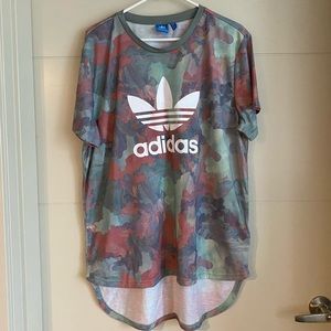 Adidas original pastel camo boyfriend tee